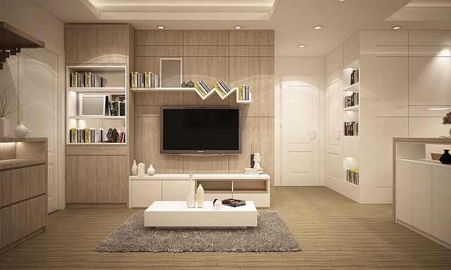 minimalist living room scandinavian sofa and wooden coffee table